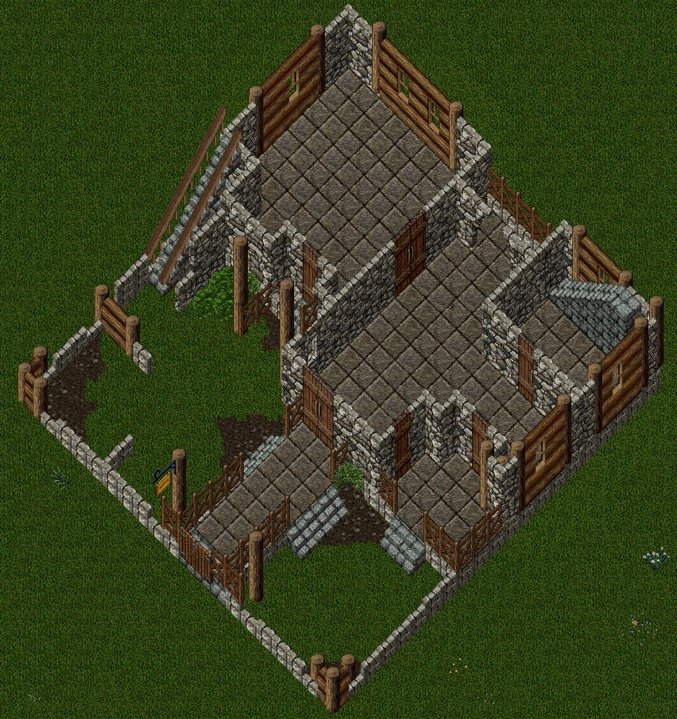 Grand Log Cabin, inside, stage 2, floor 1