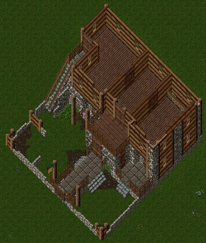 Grand Log Cabin, inside, stage 2, floor 2
