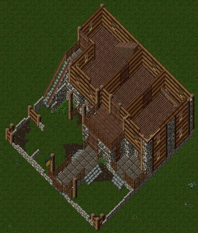 Grand Log Cabin, inside, stage 3, floor 2