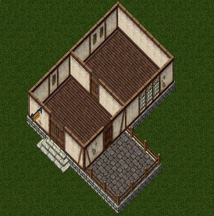 Settlers Villa, inside, stage 1