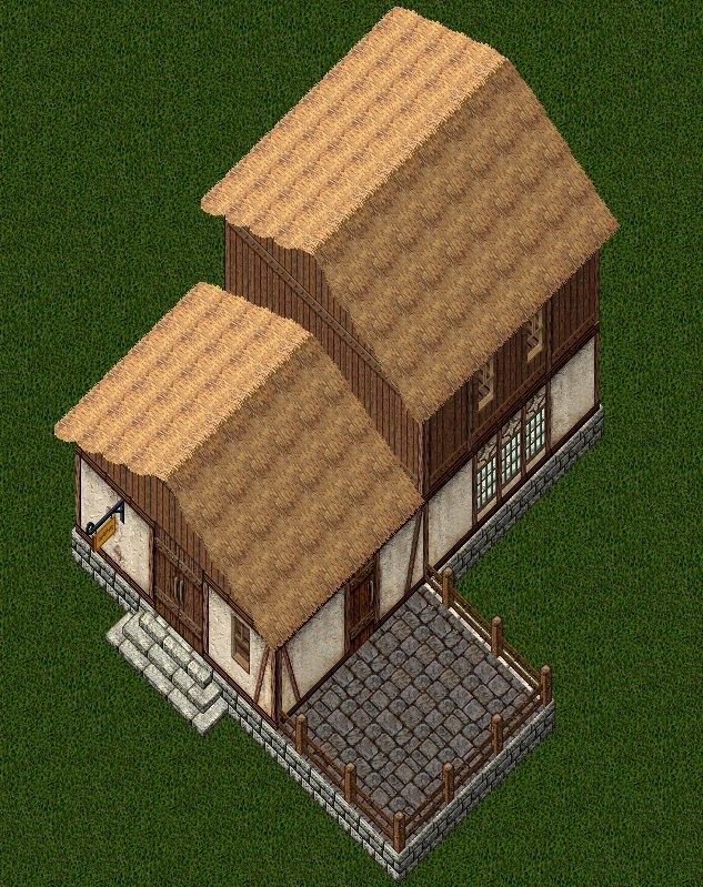 Settlers Villa, outside, stage 2
