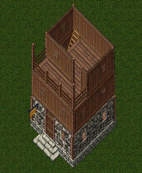 Small Wooden House, inside, stage 3