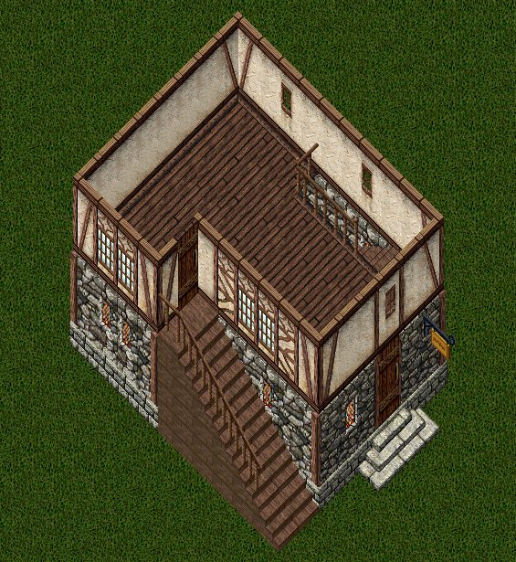 Stone-and-Plaster Cottage, inside, stage 2