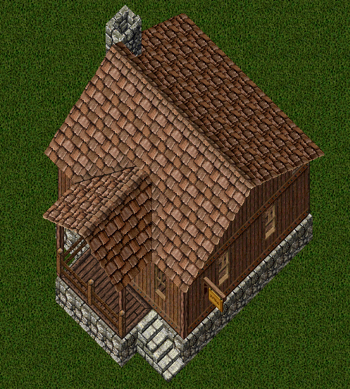 Wood-and-Plaster Cottage