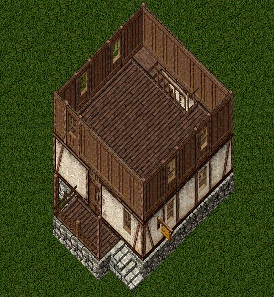 Wood-and-Plaster Cottage, inside, stage 2